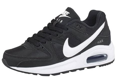 nike air max command flex jugend schwarz weiß